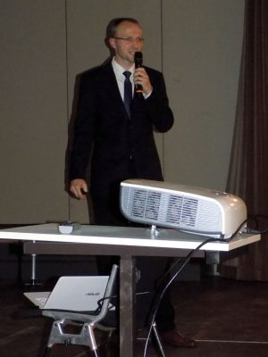 Über Ursachen von Kreislaufproblemen bei Morbus Parkinson klärte Dr. Gabor Egervari auf.