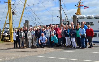 Gruppe auf der Halbinsel Nordstrand