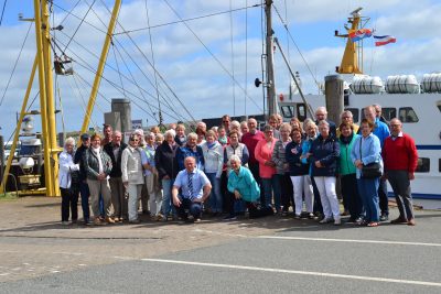 Gruppe auf der Halbinsel Nordstrand
