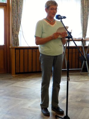 Margret Hartwig ließ Witze vom Stapel.
