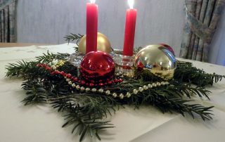 Adventsgesteck
