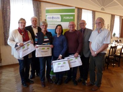 (v. l.) Angelika Relt, Norbert Klapper, Margret Hartwig, Beate und Gerhard Zimmermann, Reiner Krauße und Hagen Libeau.