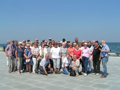 Auf der Promenade in Heiligendamm.
