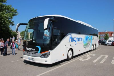 Unser Bus mit Fahrer Gennadij