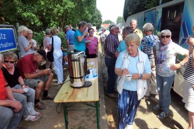 Kleine Stärkung mit einer Tasse Kaffee