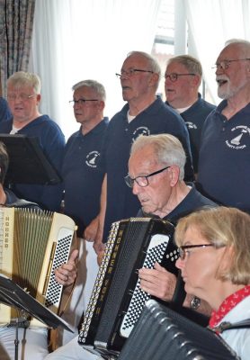 Shanty-Chor der SSG Stormvogel Steinfurt in Aktion