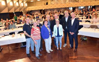 von links: Raphael Bertram, Margret Hartwig, Simone Heinike, Dorothea Stauvermann, Dr. Kusch, Carolin Stöber, Dr. Ohms, Dr. Lohmann, Dr. Lehrke