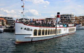 Das Schiff für die 3-Seenfahrt