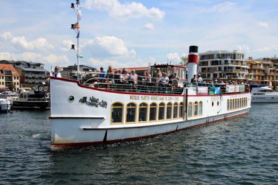 Das Schiff für die 3-Seenfahrt