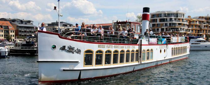 Das Schiff für die 3-Seenfahrt