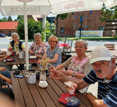 Mittagspause im "Alten Schafstall"