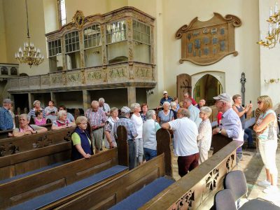 Besichtigung der Ivenacker Kirche