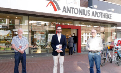 Foto v.l.: Hagen Libeau, Marek Bütergerds und Reiner Krauße.